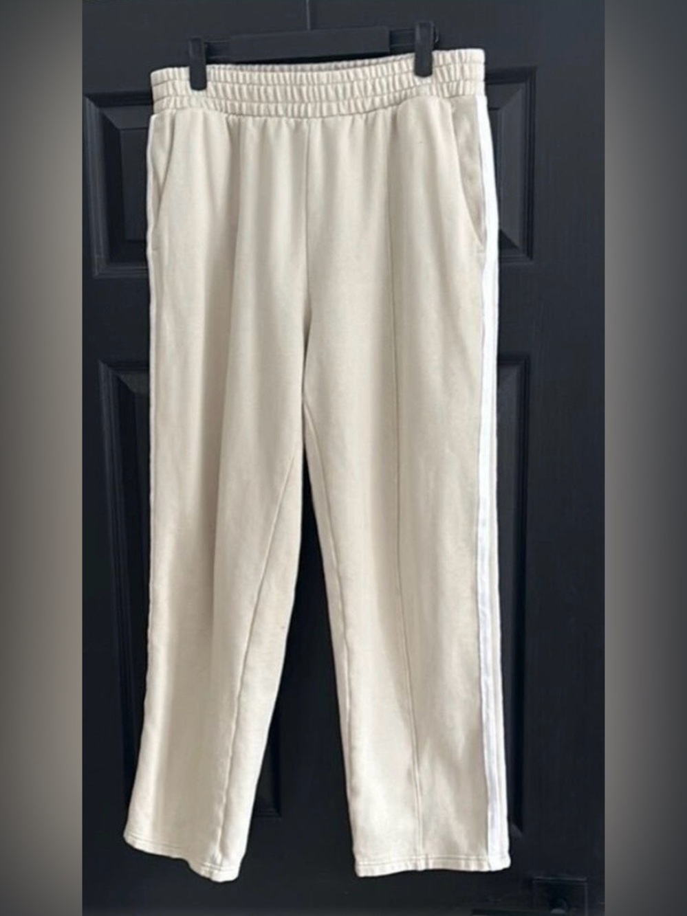 Old Navy /EUC Cream Cozy Sweatpants with Elastic Waist Sz M